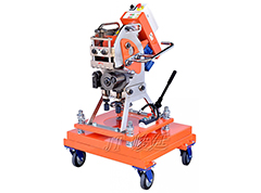 Self-propelled chamfering machine